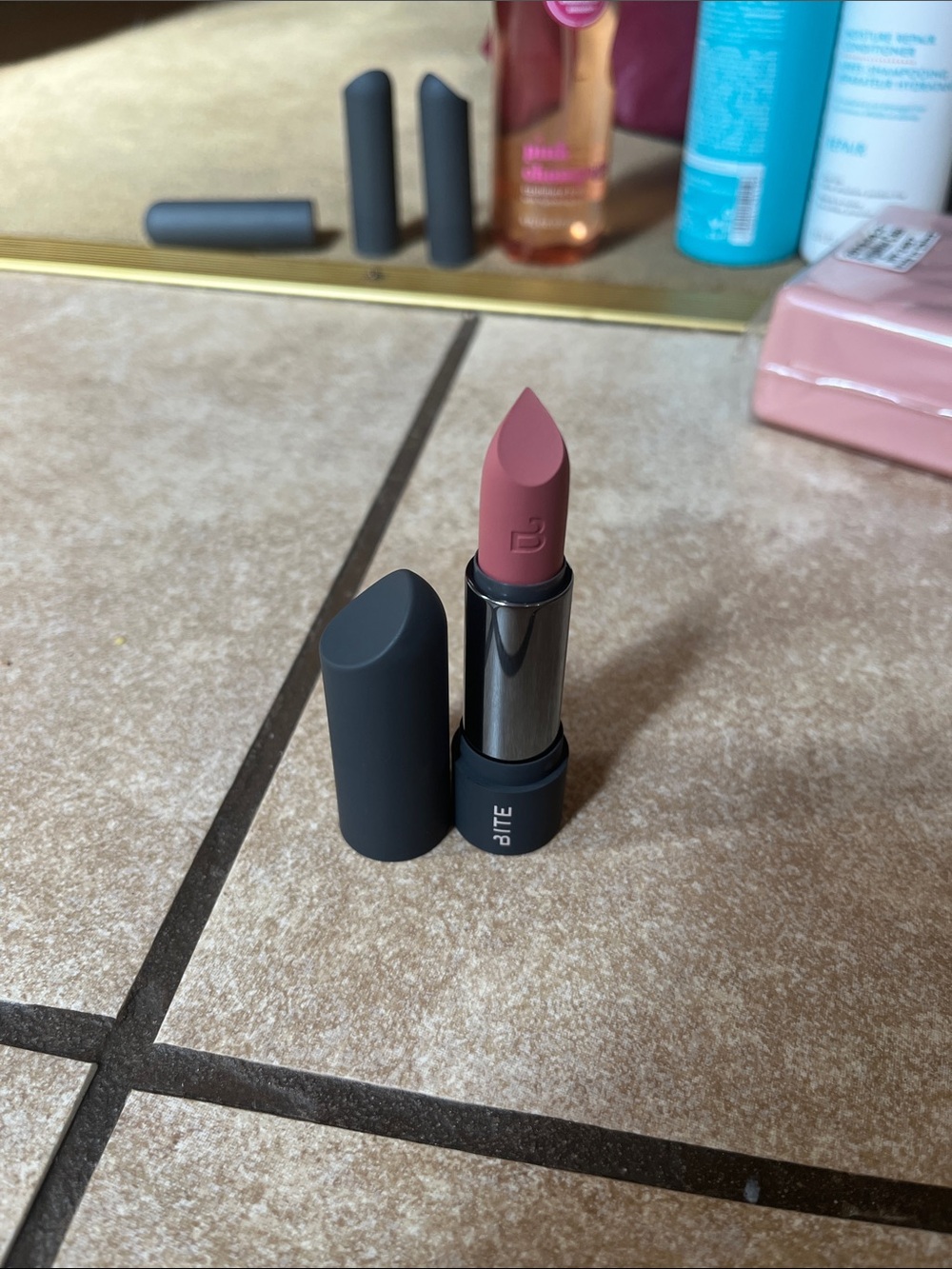 Bite Beauty Matte Lipstick — praline